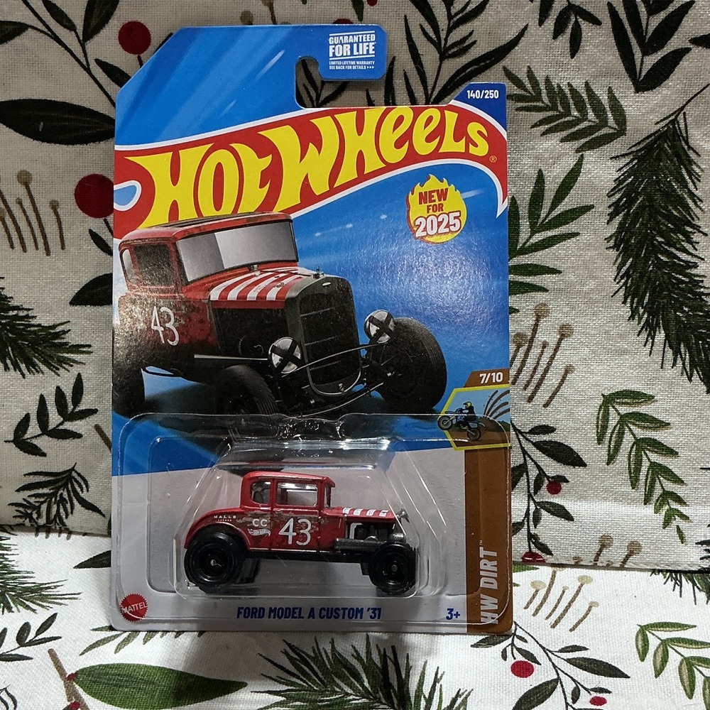 Hot Wheels Red Ford Model A Custom '31 Toy Car